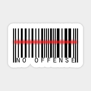 no offense Sticker